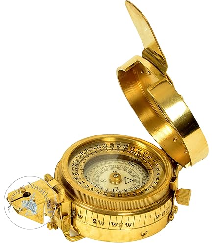 Amazon.com : Aasiya Nautical Kelvin & Hughes Natural Sine Brass