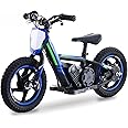 OLALA Electric Dirt Bike for Kids Aged 3-6, 170W Racing Grade Electric Motorcycle, New Aluminum Frame with 2 Power Modes, 24V Detachable Battery, 12IN Knobby Tires