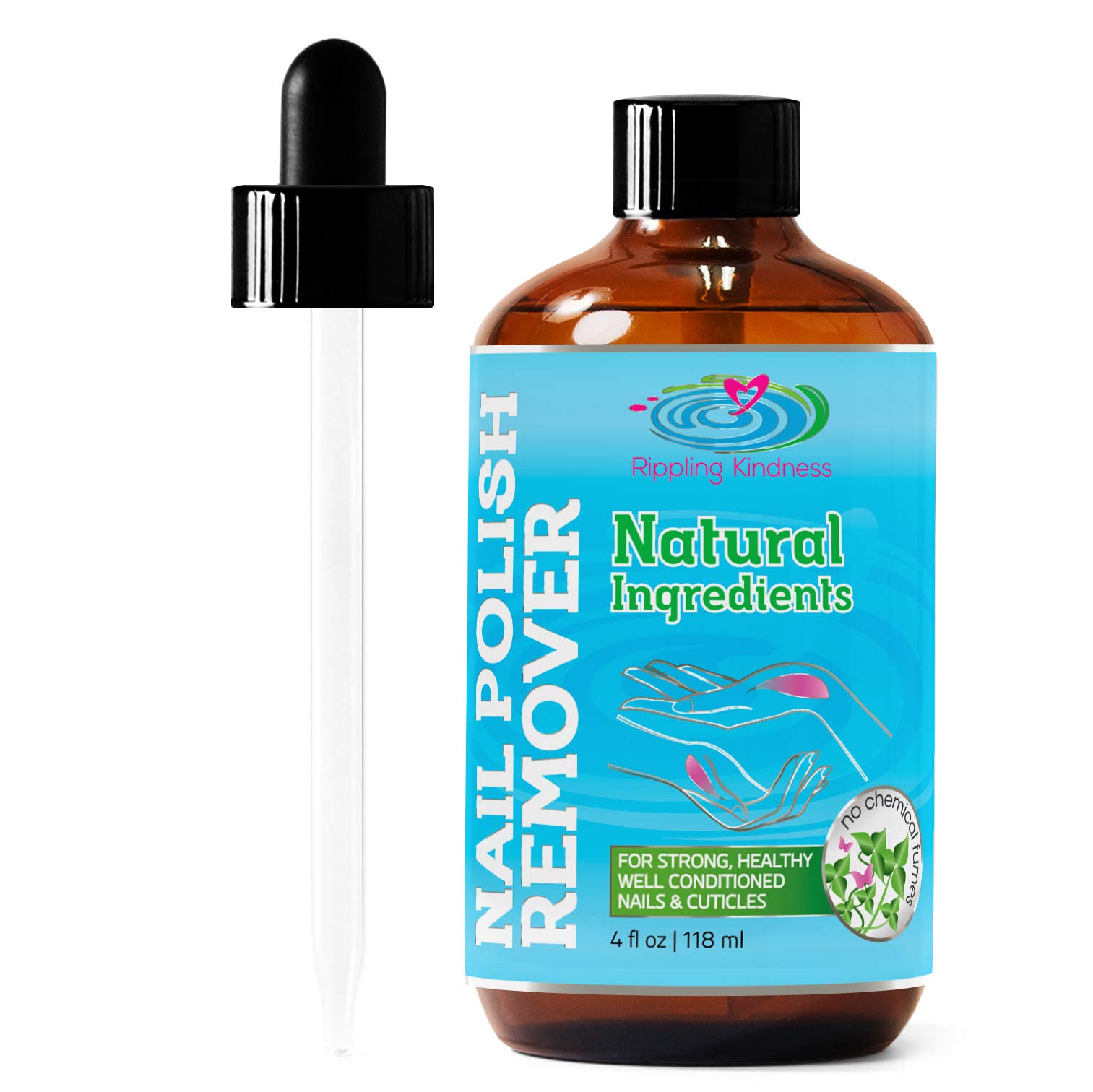 Nail Polish Remover Natural and Plant Based Non Acetone