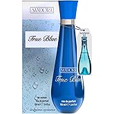 True Blue Woman Eau De Parfum Spray for Women – 100mL Affordable Long Lasting Perfume with Fresh Aquatic Fragrance & Floral Fresh Citrus Scent, Made with Premium Oils for Day & Night Use