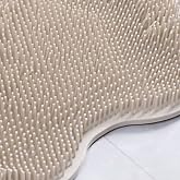 Yosoo Health Gear Foot Scrubber Mat Foldable 3D Massage with Suction Cups | Tpr material, anti-slip bath use, pedicure cleaning brush, hanging hole storage, shower and tub surfaces