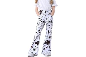 OeyFnbmO Birthday Gifts for Girls Flare Pants High Waisted Bootcut Stretch 70s Bell Bottom Jeans