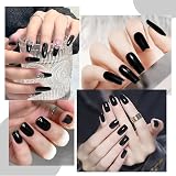 TOMICCA Jet Black Gel Polish 8ml Soak Off UV/LED High Gloss Long Lasting view 5