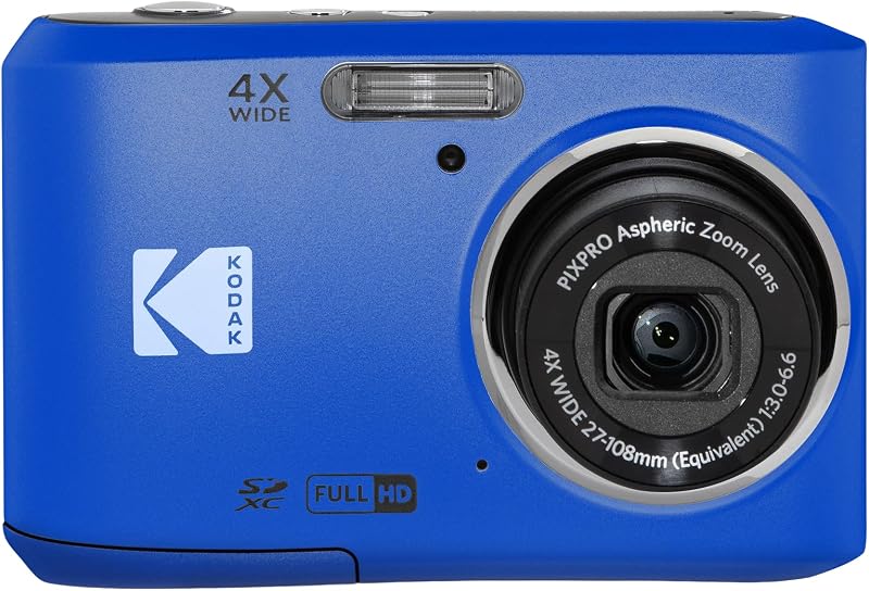KODAK Pixpro Friendly Zoom FZ45-BL 16MP Digital Camera 4x Optical Zoom 27mm