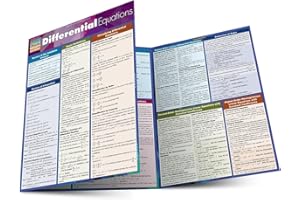 Differential Equations: QuickStudy Laminated Reference Guide