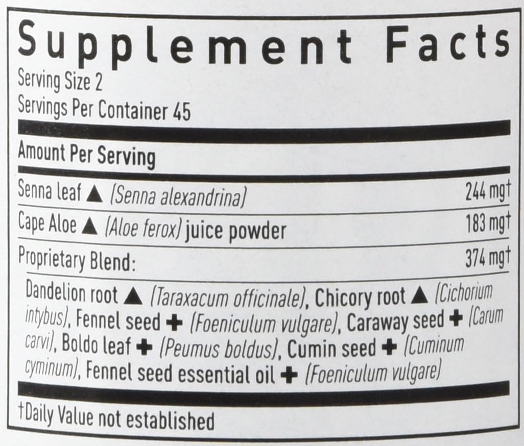 Natural Laxative 90 Tablets: Health & Personal Care