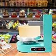Electric Cake Decorating Machine, 200W 110V 60-320Rpm Automatic Cake Cream Coating Spatula Spreading Machine Cake Icing Machine Cake Surface Scraper W/LCD Display for 4-12 inch Cakes (Green)