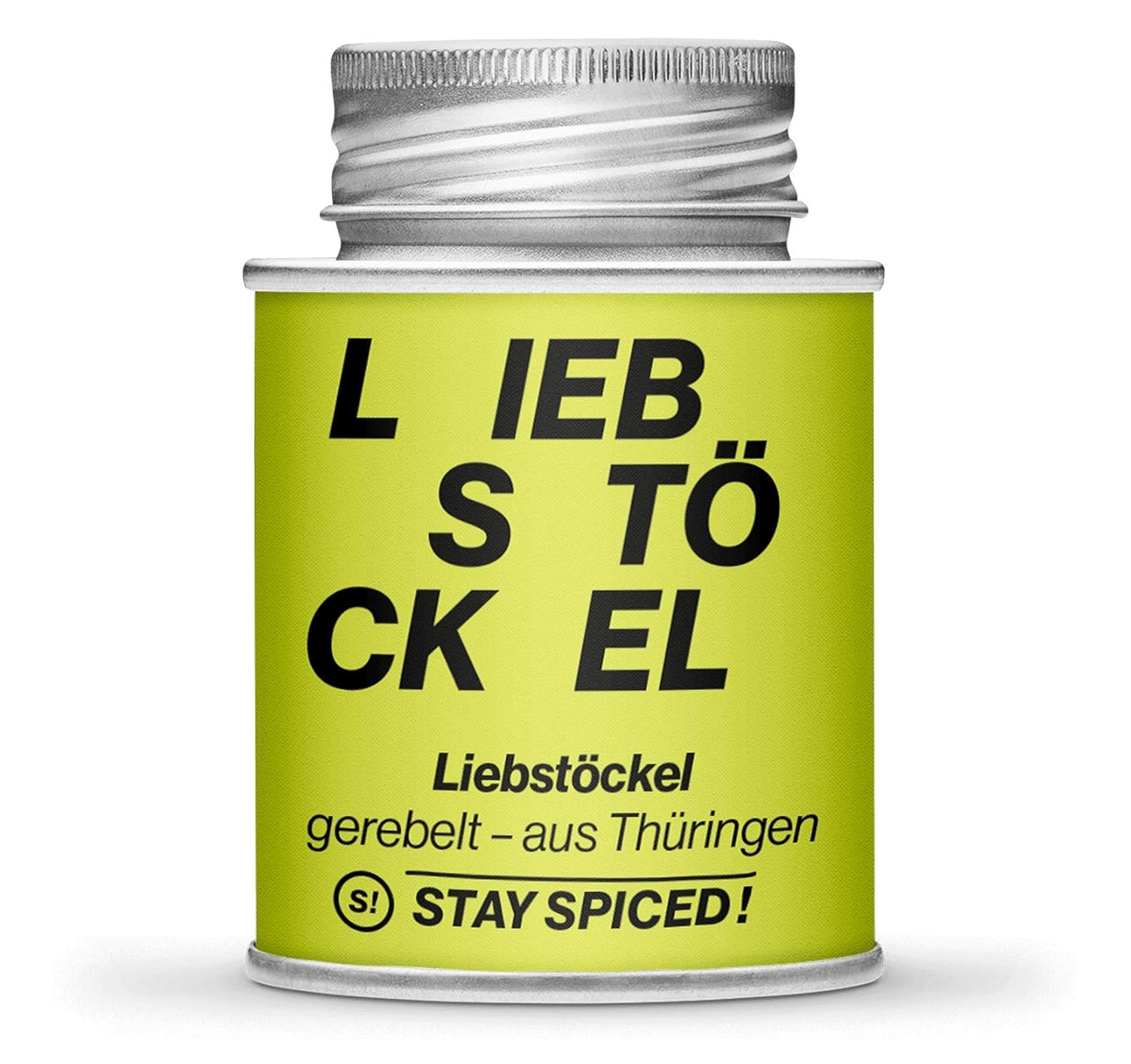 STAY SPICED Liebstöckel I Hochwertiges Reingewürz I Maggikraut I Gerebelt I 170 ml