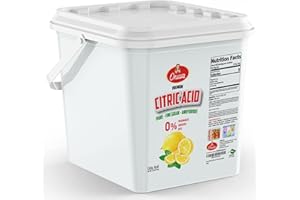 Onuva Citric Acid, 20 Pound (9 kg),Pure Food Grade,Non-GMO Project Verified,Flavor Enhancer&All-Natural Preservative | Fragrance Free Citric Acid for Bath Bombs,Cooking,Homemade Cleaning Supplies