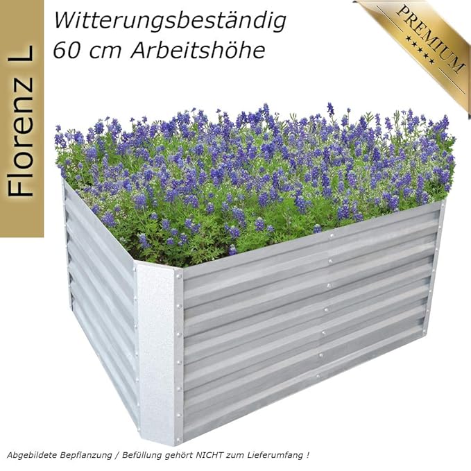 RS Trade - Jardinera de jardín para Verduras, para balcón, terraza ...