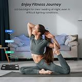 Himaly Digital Bathroom Scale 400 lb Body Fat BMI Bluetooth Smart Scale view 8