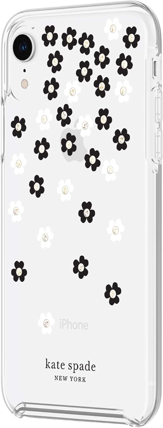 Amazon Com Kate Spade New York Black White Case Compatible With Apple Iphone Xr