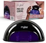 MYLEE Pro LED Gel Nail Polish Lamp 5-Finger Convex Curing 15 Sec Fast Dry