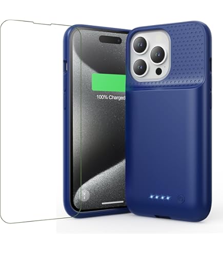Amazon.com: QTshine Battery Case for iPhone 15Pro Max, Upgrade