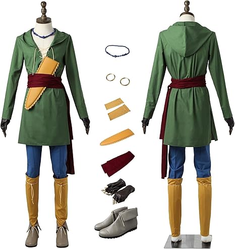 Amazon 永恒乐园 Cosコスプレ衣装 ドラゴンクエストxi ドラクエ11 過ぎ去りし時を求めて カミュ 仮装 変装 全セット アニメ コスチューム Cosplay 豪華版 オーダーメイド コスプレ 仮装 通販