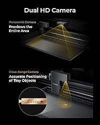 xTool P2S 55W CO2 Laser Cutter, Smart Desktop CO2
