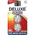 Key Fob Replacement Batteries for Mazda (2019-2025) 3 6 CX-5 CX-30 CX-9 CX-50 CX-90 CX-3 CX-70 MX-5 Miata (Pack of 2) Smart Remote (Check Fitment Guide)
