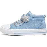 HugRain Toddler Girls Kids Sparkle Fashion Outdoor Walking Sneakers