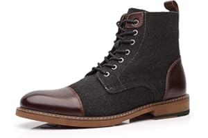 La Milano Men's Slip On Loafers Business Casual Comfortable Classic Leather Dress Shoes for Men