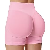 Sorfneo Women's Workout Impact Shorts 3.6" /4.5" Scrunch Butt Lifting Gym Shorts Yoga Running Biker