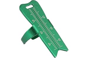 ANNHUA Endo Measuring Ring, Aluminium Endodontic File Ruler Dental Root Canal Measurement Instrument