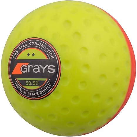 GRAYS Bola de 50/50, Color Amarillo y Naranja, tamaño 5.5 oz