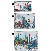 LOQI Kristjana S Williams Interiors World Skyline Zip Pockets