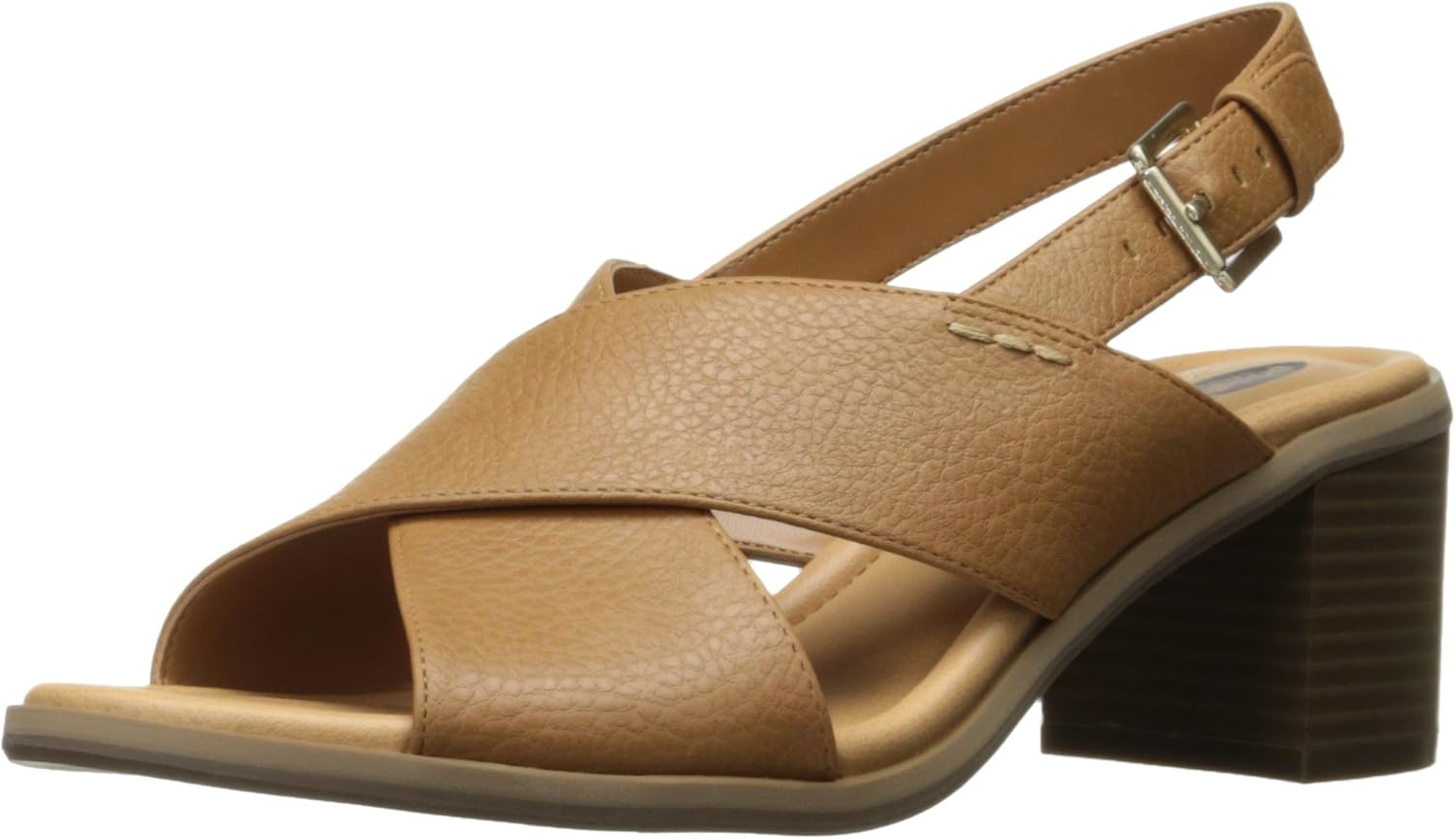 Dr. Scholl's Shoes Women's Sequence Dress Sandal, Carmel