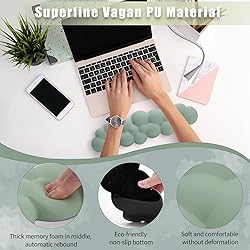 DHUJBFF Keyboard Cloud Wrist Rest, Memory Foam