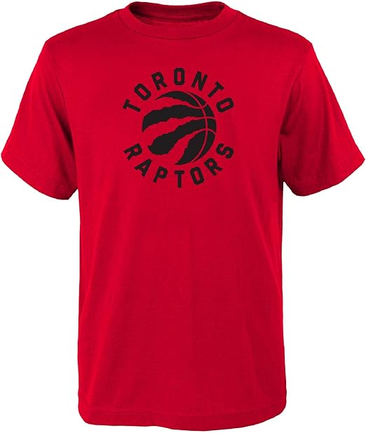 OuterStuff NBA Toronto Raptors Youth Primary Basketball Children's T-Shirt (L (14/16)): Amazon 