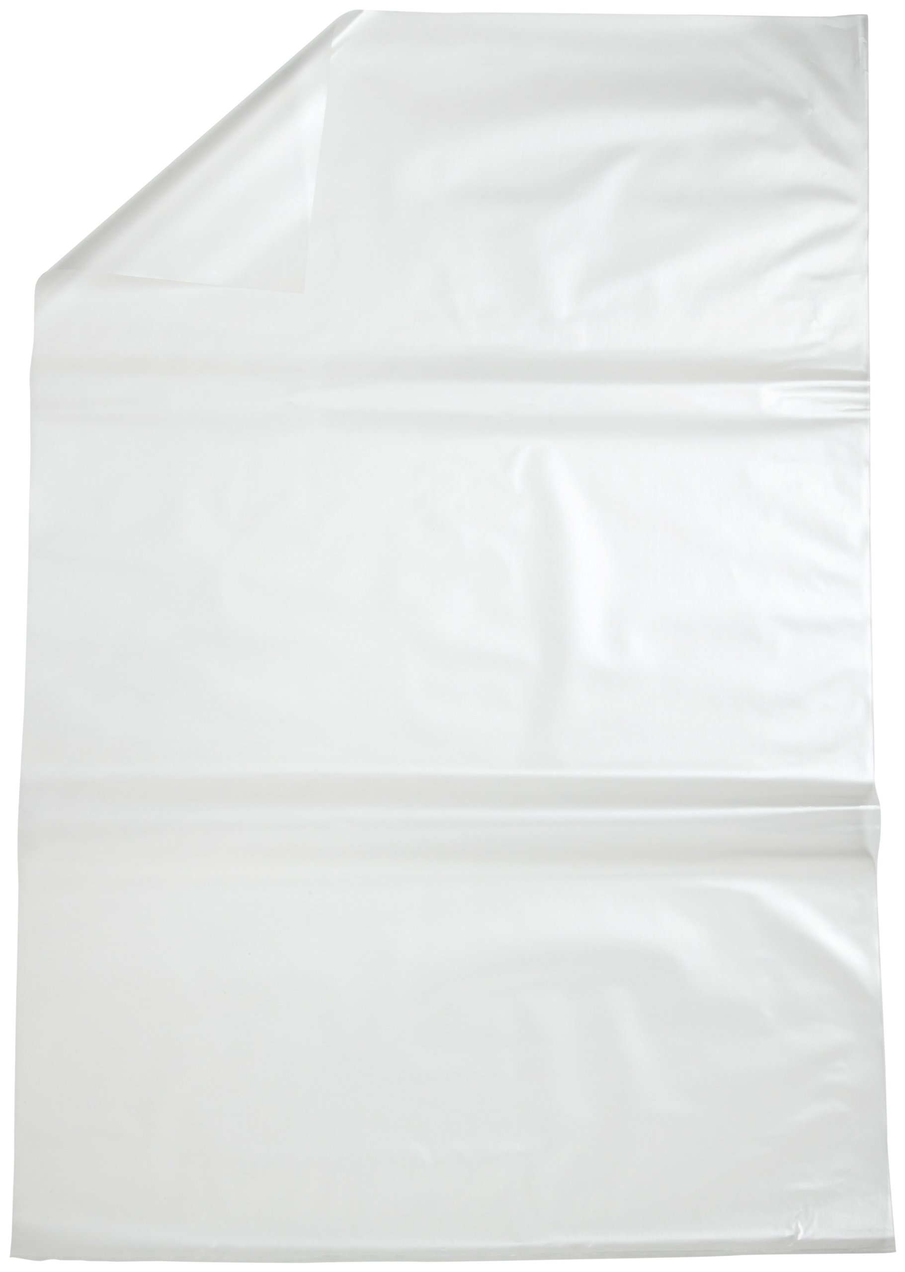 Bel-Art F13162-0005 Polypropylene 15-20 Gallon Clear Biohazard Disposal Bags without Warning Label; 24 in. W x 36 in. H, 1.5 mil Thick (Pack of 100)