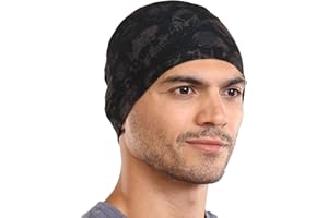 Tough Headwear Cooling Skull Cap for Men - Hard Hat Liner, Cycling Skull Cap, Head Caps for Men