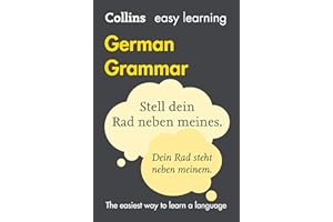 Easy Learning German Grammar: Trusted support for learning (Collins Easy Learning) (German Edition)