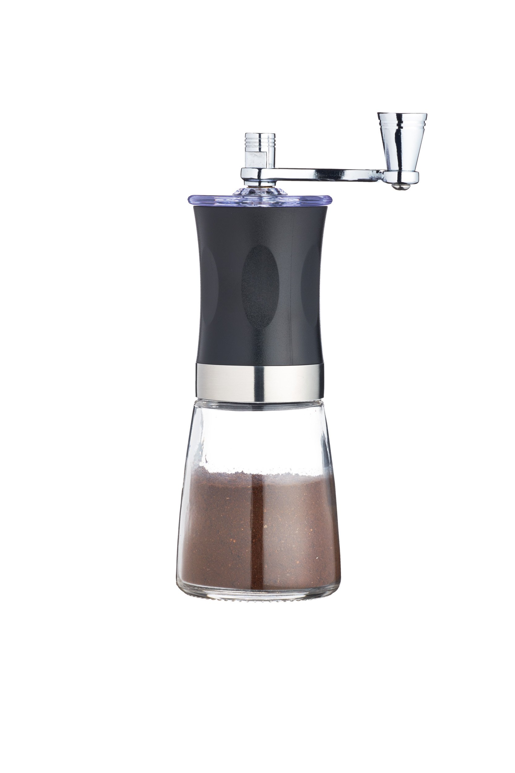 KitchenCraft Le'Xpress Adjustable Manual Coffee Grinder, 8 x 18 cm (3" x 7")