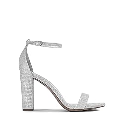 DREAM PAIRS Womens Hi-Chunk High Heel Pump Sandal