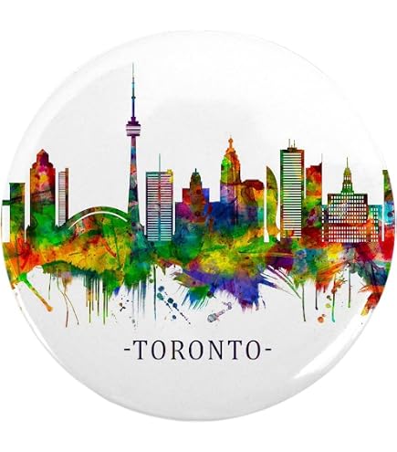 Aimant Réfrigérateur Canada Castor – Magnet Touristique Vintage