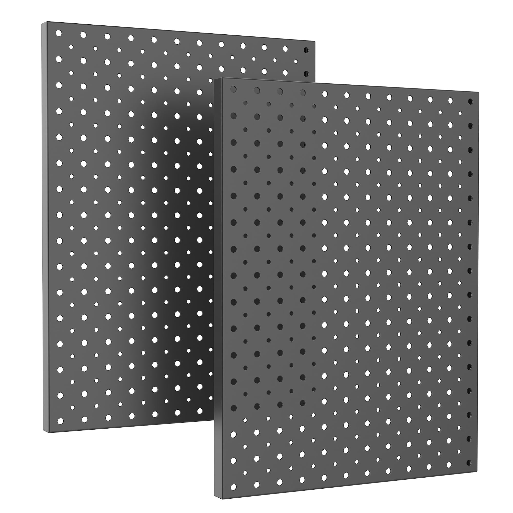 Photo 1 of Ultrawall Metal Pegboard Panels, Pegboard Wall Organizer, Black Peg Boards for Wall, Garage Tool Storage Organization, 12"X16", 2pcs