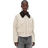 Madison the Label Women's Chappel Barn Jacket, Bone, L