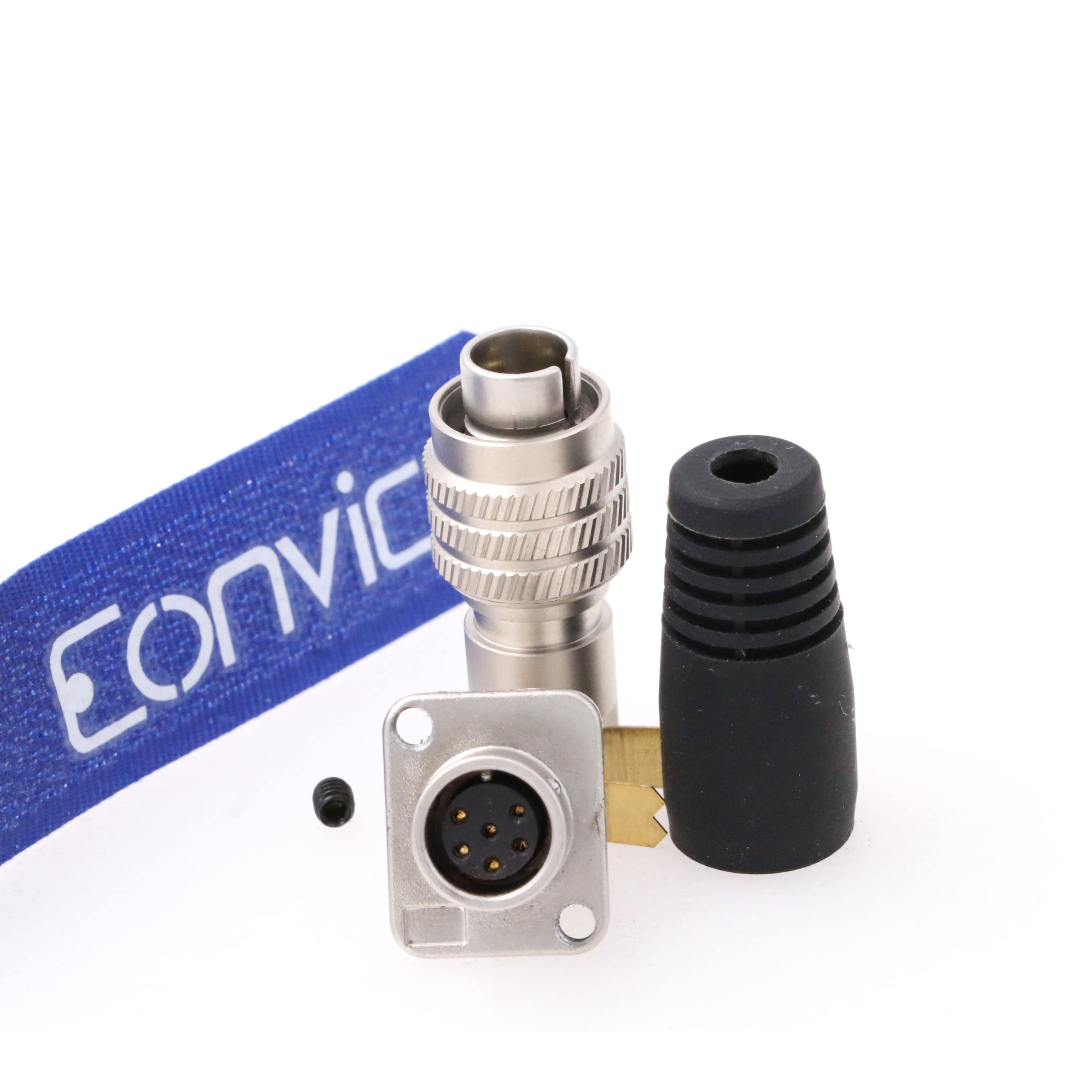 Eonvic Industrial Aviation Connectors Hirose MXR-8P-6P 6Pin Push-Pull Auto Plug Socket Circular Connector for Sony RCP HDC BVP Cameras