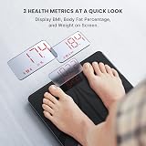 RENPHO Smart Body Fat Scales USB Rechargeable Bluetooth App Scale 396lb view 2