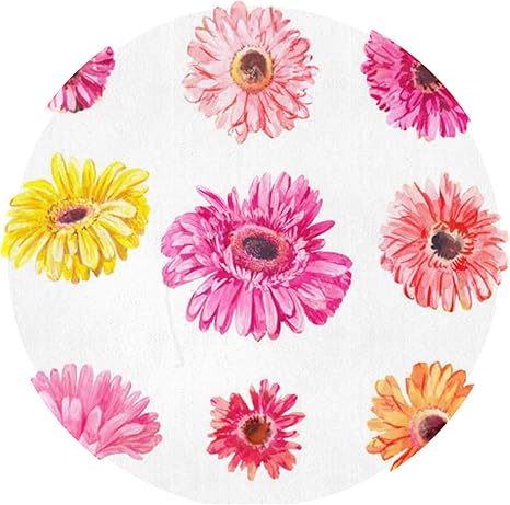 Amazon Co Jp ガーベラの花の水彩画 ラグマット おしゃれ ホットカーペット ラグ 洗えるじゅうたん 滑り止め付き記憶スポンジ ながもち カーペット 柔らか 防臭プラス カーペット ホーム キッチン
