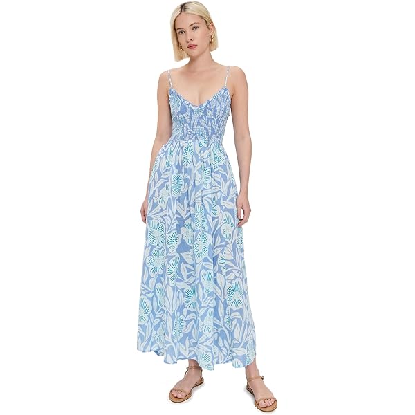 Free People Womens Under The Moonlight Floral Tie-Back Maxi Dress Red 0 at  Amazon Women's Clothing store