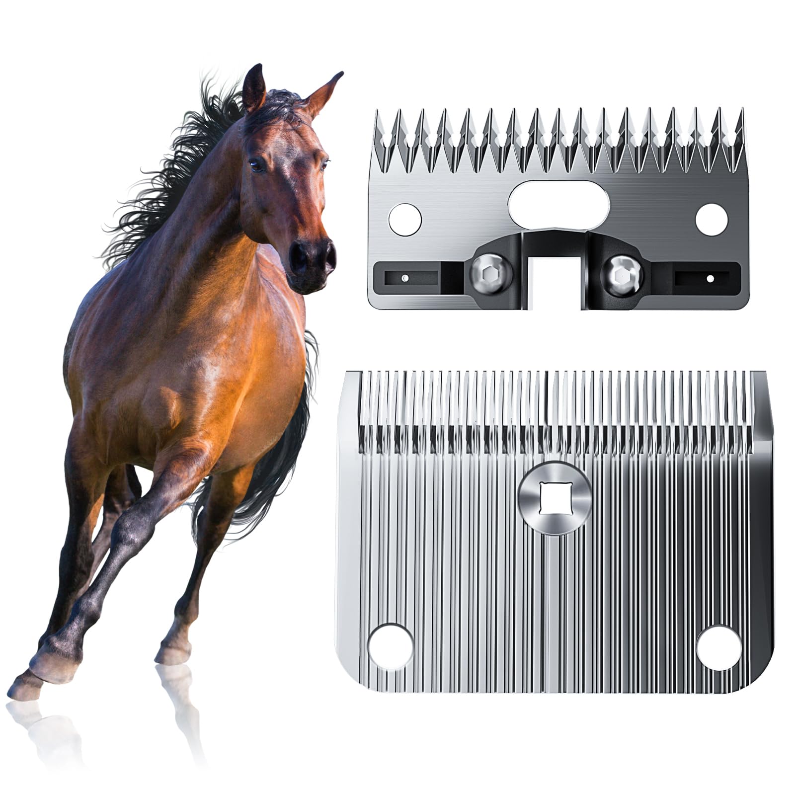 Photo 1 of A2/AC Medium Blade Compatible with Lister Star, Legend, Liberty, and Fusion Animal Clippers, Cut Length 3/32 in (2.5 mm), 1 Pack