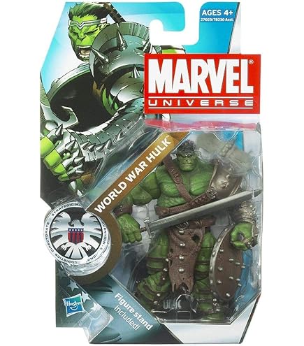Amazon.com: Marvel Universe Series 4 Action Figure #19 Incredible