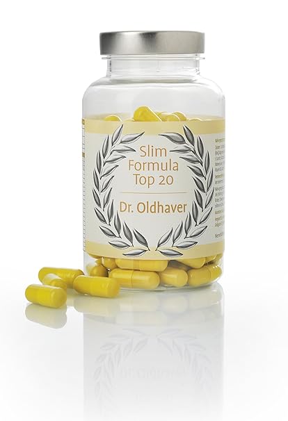 Dr. Oldhaver Slim Formula Top 20 zum Abnehmen | Mit den 20 der besten Diätsubstanzen in einer Kapsel! – African Mango, Grünte