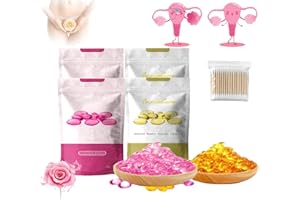 Grolomo Natural Repair Viginal Capsule,Natural Viginal Gel,Instant Anti-Itch Products,Instant Tightening Capsules(4pcs)