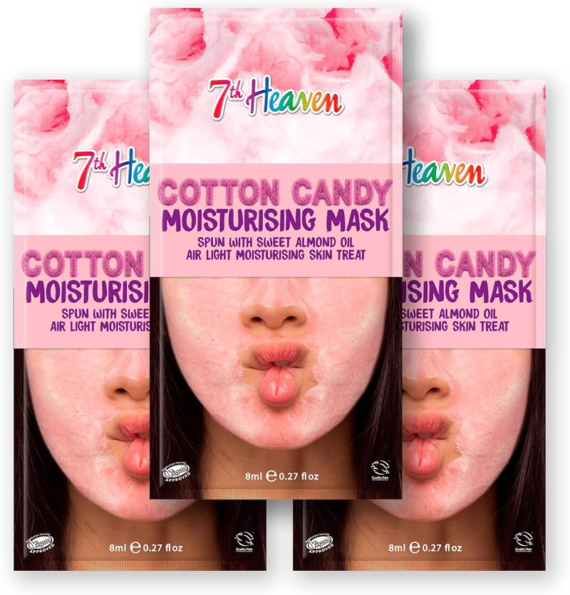 7th Heaven Cotton Candy Cream Face Mask Moisturising Skincare