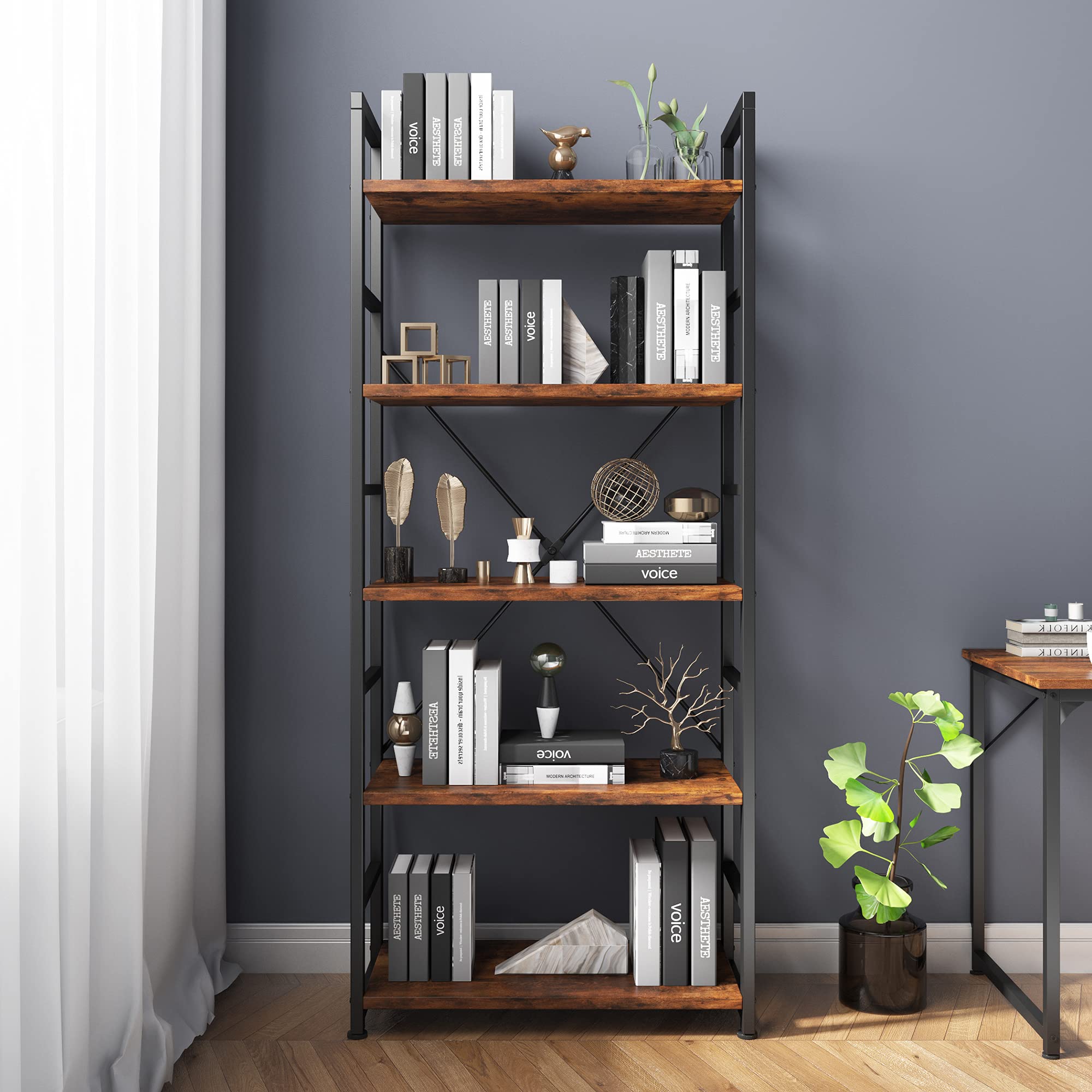 Industrial Bookshelf