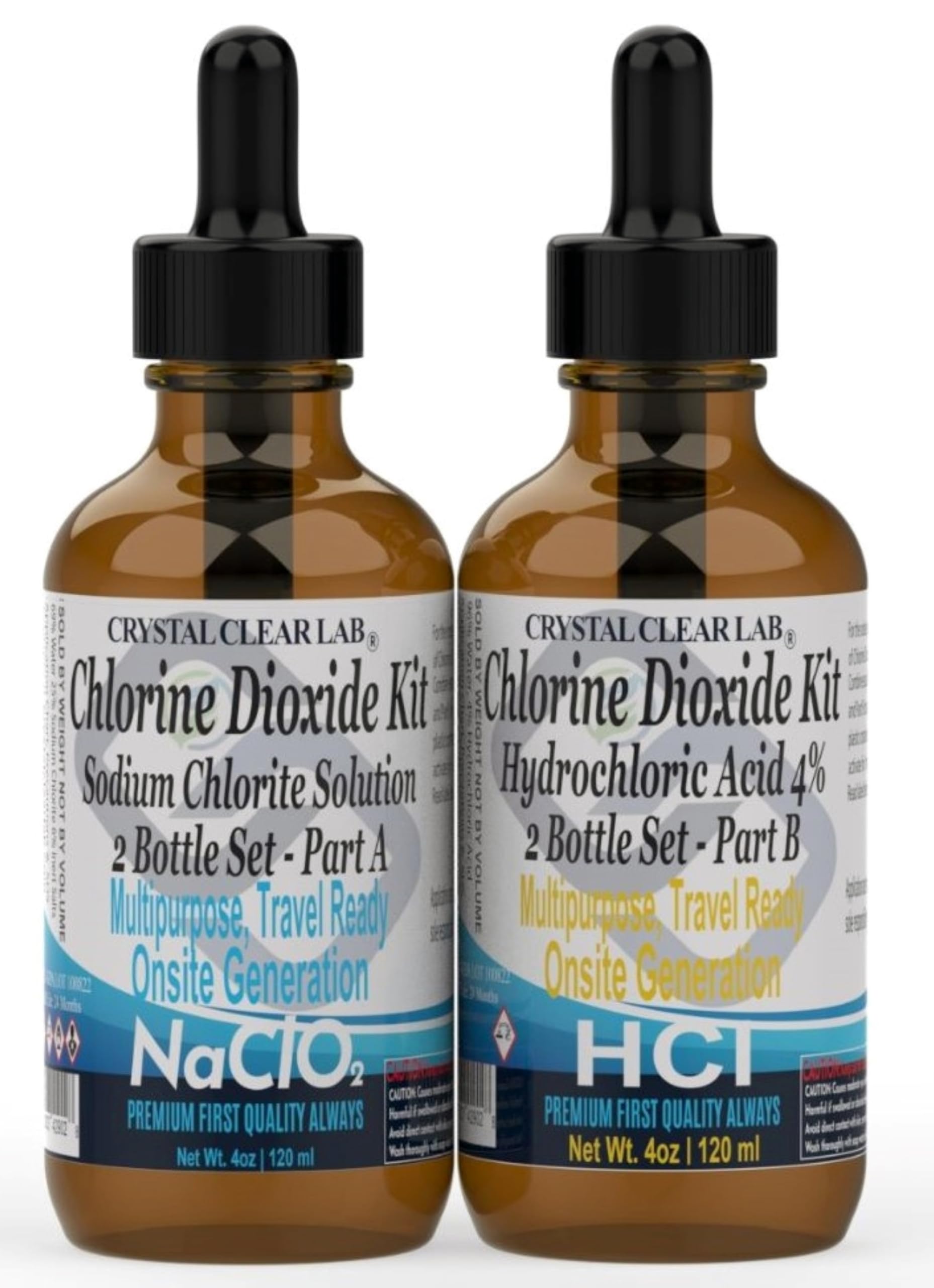 Crystal Clear Lab Chlorine Dioxide Kit