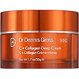 Dr. Dennis Gross C + Collagen Deep Cream: for Dry, Dull, and Aging Skin, 1.7 fl oz